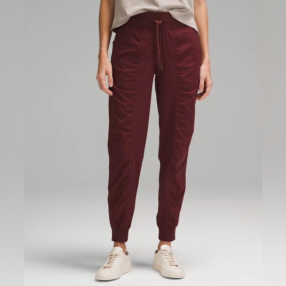 Lululemon | Women’s Dance Studio Jogger Pants In Garnet Red Merlot Color Size 0